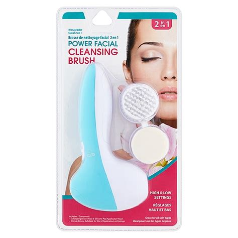 Jacent 2 in 1 Power Facial Cleansing Brush