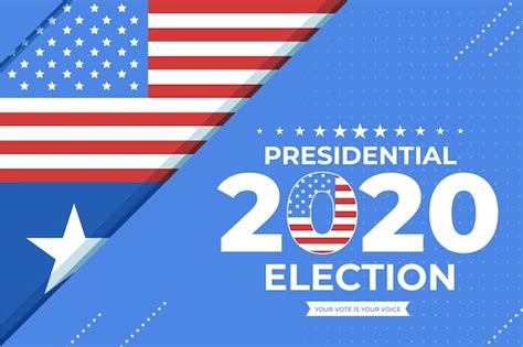 Premium Vector | Us presidential election background