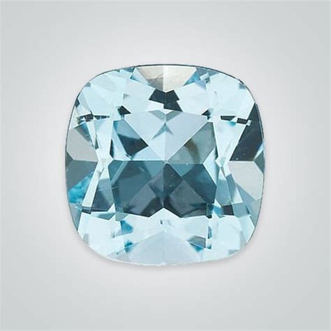 Natural Sky Blue Topaz, Cushion - Cubic Zirconia (CZ), Natural & Synthetic Gemstones on Sale ...