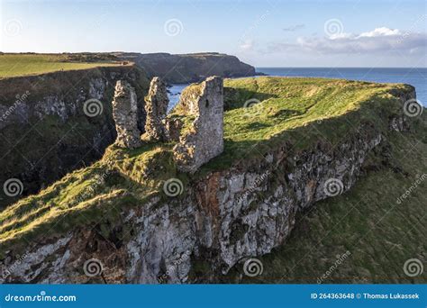 Dunseverick Castle is Located West of the Village of Dunseverick, in ...