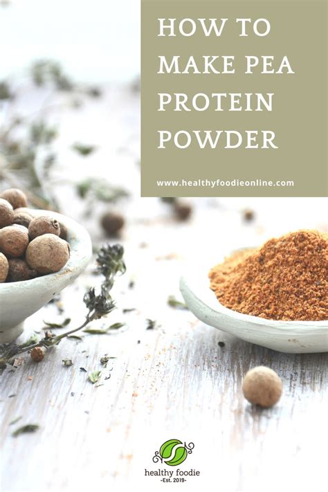 WHAT IS PEA PROTEIN? | Healthy Foodie | Pea protein, Pea protein powder, Healthy foodie