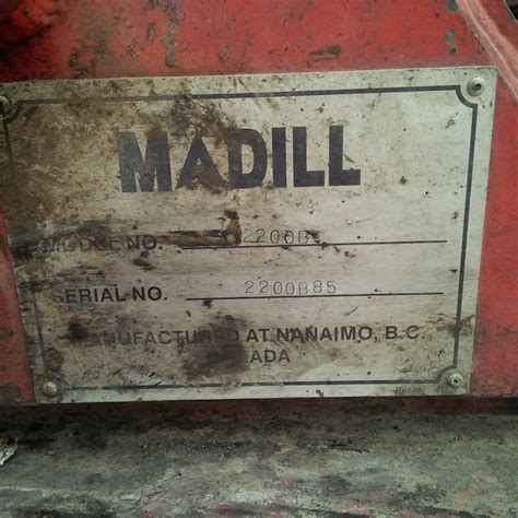 Madill Feller Buncher Parts