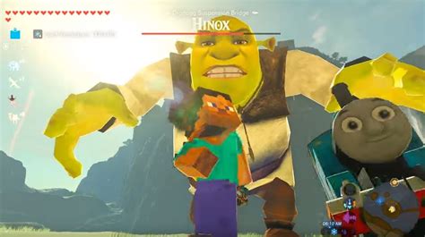 List of Breath of the Wild Mods Continues to Grow: Shrek, GTA, Spongebob, and More