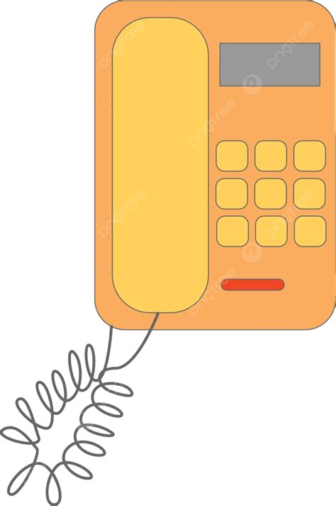 Home Phone Vector Or Color Illustration Landline Old Fashioned Home Vector, Landline, Old ...
