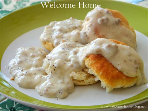 Recipes Cook Ideas: ♥ Sausage Gravy and Buttermilk Biscuits