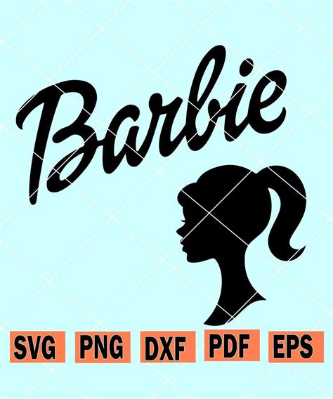 Barbie SVG cut file, Barbie doll SVG, Barbie fashion doll SVG, Barbie logo