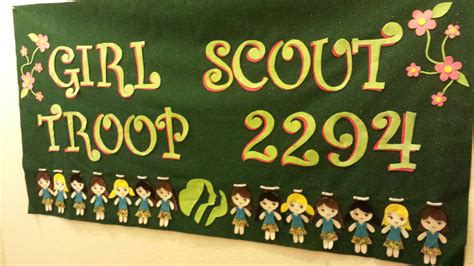 Girl Scout Banner | Girl-y Scouts! | Pinterest