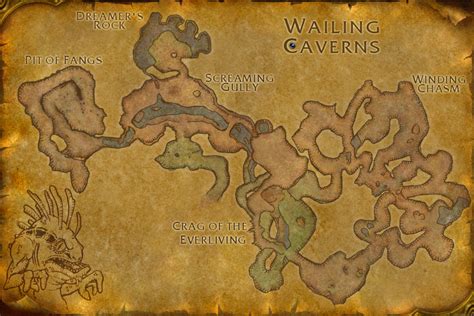 Wailing Caverns Map by Relentless666 on DeviantArt