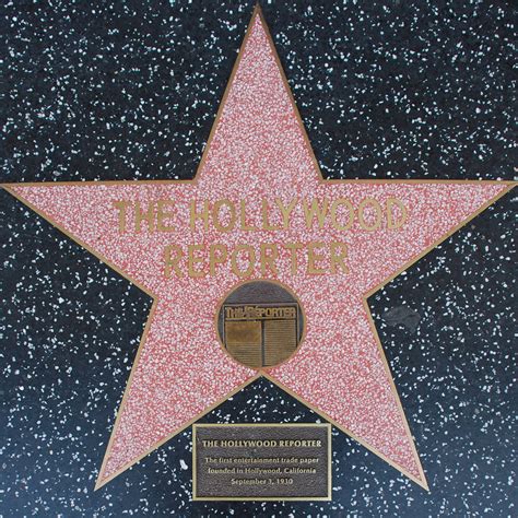 The Hollywood Reporter's Walk of Fame Star | Los Angeles His… | Flickr
