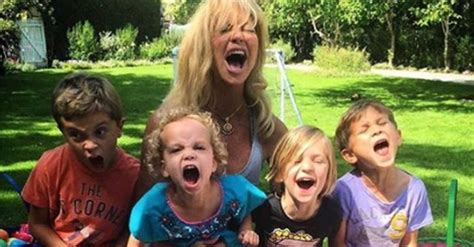 Goldie Hawn With Her Grandchildren Pictures | POPSUGAR Celebrity