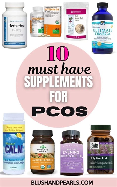 Suffer From PCOS? Here Are 10 Supplements That Can Help Blush & Pearls