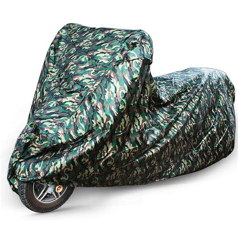 LotFancy 96 Inches Motorcycle Cover - All Weather Deluxe Waterproof Bike Tarp for Scooter Moped ...