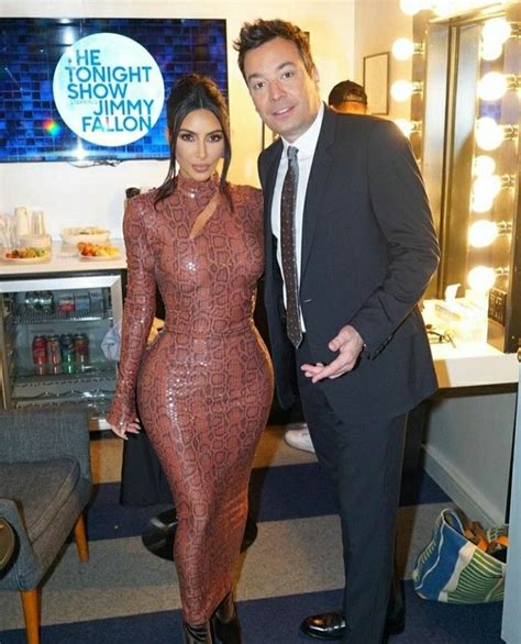 Kim Kardashian West y Jimmy Fallon | Kim kardashian interview, Kim ...