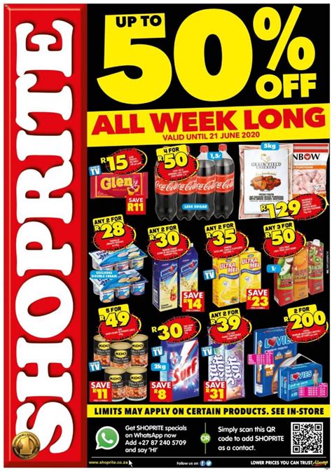 Shoprite Specials | Shoprite Catalogue | 50% Off All Week | June 2020