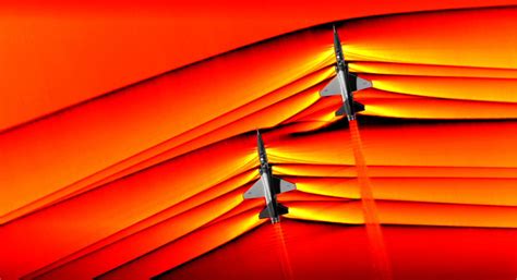 This is an Actual Photograph of the Shock Waves from Supersonic Jets ...