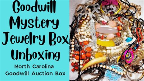 Goodwill Unboxing Mystery Jewelry Box NC - YouTube