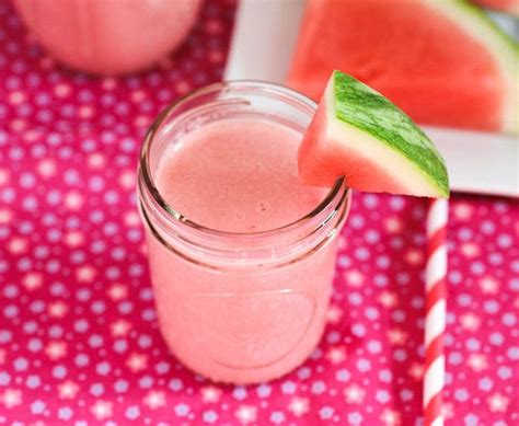 Make a smoothie with watermelon, Greek yogurt (protein), apples (fiber ...