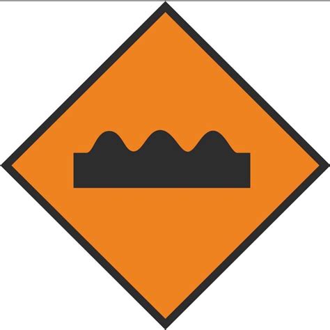 WK 071 Uneven Surface | Roadworks Safety Signs Ireland | PD Signs