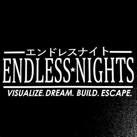 Endless Nights Japanese Decal Sticker / JDM Drift Stance Anime - Etsy