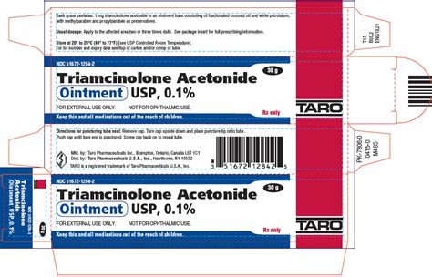 Product Images Triamcinolone Acetonide Photos - Packaging, Labels & Appearance