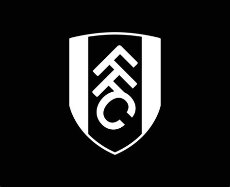 FC Fulham Club Logo Symbol Premier League Football Abstract, 52% OFF