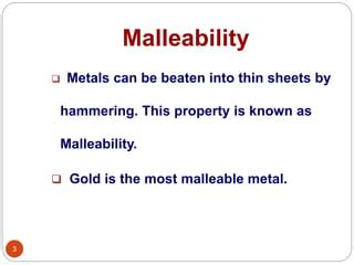 Metals | PPT | Free Download