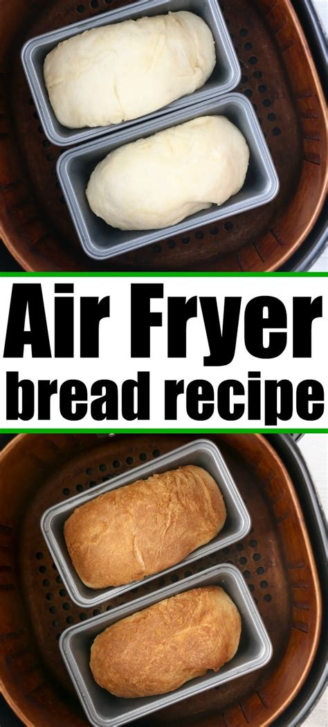 Air fryer bread is easy to make with just 6 ingredients and very little ...