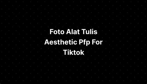 Foto Alat Tulis Aesthetic Pfp Anime Black - IMAGESEE