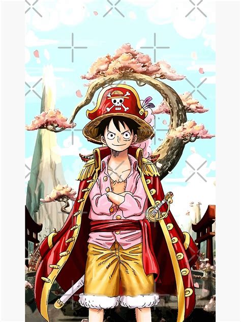 "Luffy pirate king wano" Poster for Sale by YourDemonSlayer | Redbubble