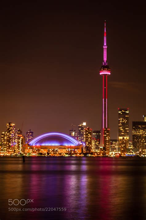 Photograph CN Tower at Night - Toronto by James Cuthbert on 500px