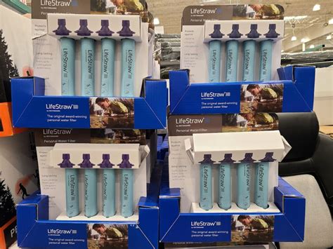 LifeStraw Water Purifying Filter 4-Pack - Costco97.com