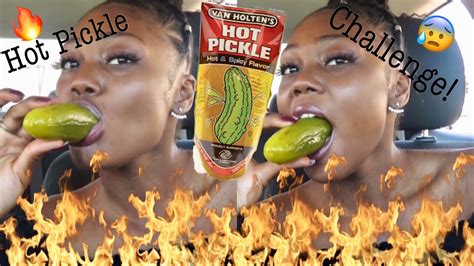 Hot Pickle Challenge - YouTube