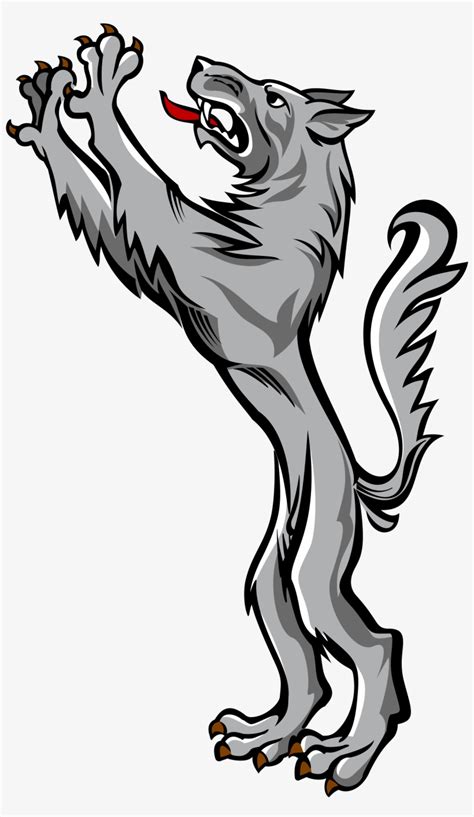 Norse Wolf Head - Coat Of Arms Symbols Wolf - Free Transparent PNG Download - PNGkey