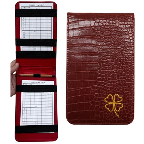 Leather Golf Scorecard Holder | Promotional Products Manufacturer From ...