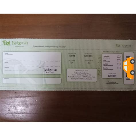 Tickets to Kidzania Kuala Lumpur, Tickets & Vouchers, Local Attractions ...