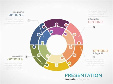 Puzzle with infographic template vectors 10 in 2021 | Infographic templates, Infographic ...