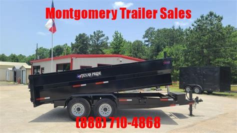 Texas Pride Trailers DT716316KBP Dump Trailer | Montgomery Trailer Sales in Conroe TX | Flatbed ...