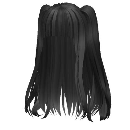 Long Dreamy Hair - Black | Roblox Item - Rolimon's