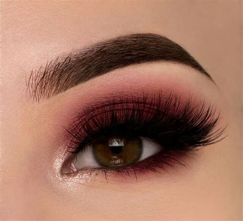 Try These 5 Easy-to-Apply Makeup Ideas for Brown Eyes | Red eyeshadow ...