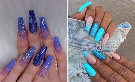 23 Blue Ombre Nails and Ideas We're Trying ASAP - StayGlam