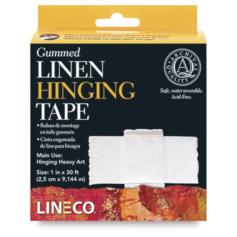 Lineco Acid-Free Gummed Linen Tape | BLICK Art Materials