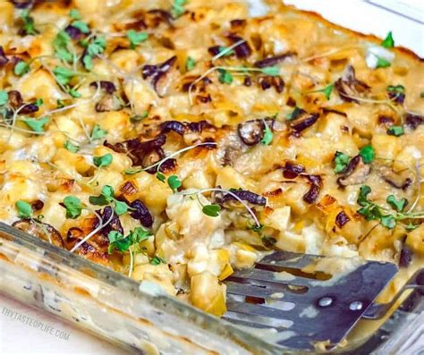 vegan potato bake vegan potato casserole | Healthy Taste Of Life