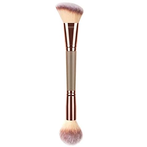 KINGMAS Foundation Makeup Brush, Double Ended Makeup Brushes for ...