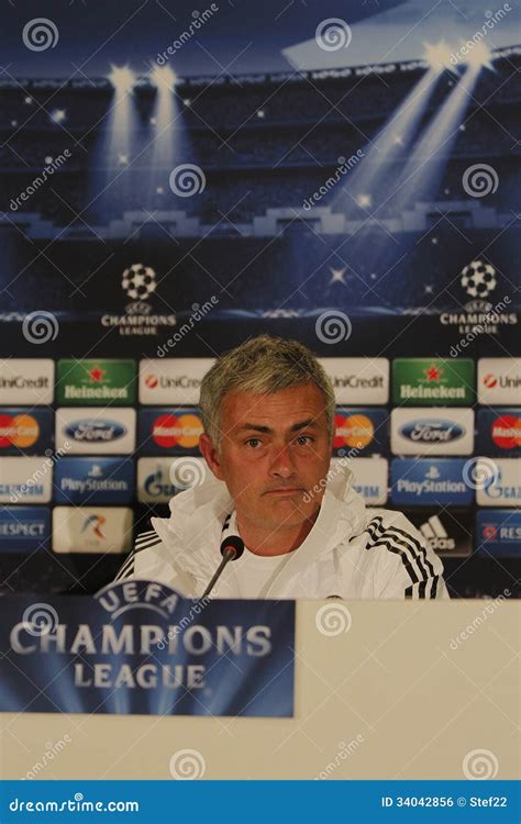 Jose Mourinho of Chelsea - Press Conference Editorial Photo - Image of mourinho, portugal: 34042856