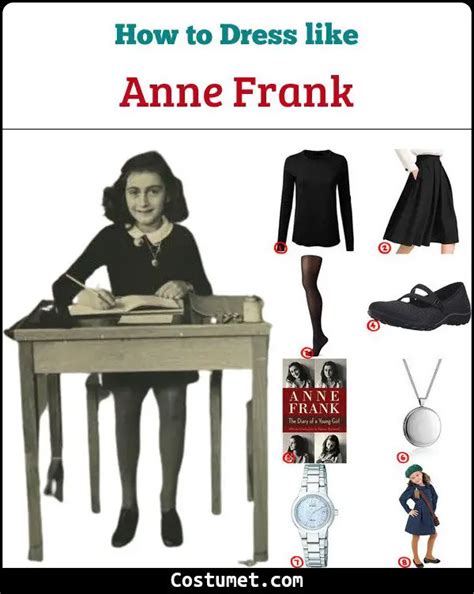 Anne Frank Costume for Halloween