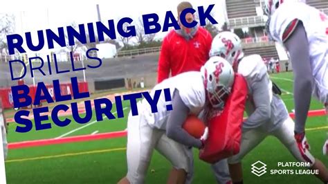 Running Back Drills - Ball Security | DrillSeries 002 - YouTube