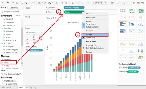 Tableau Bump Chart - javatpoint