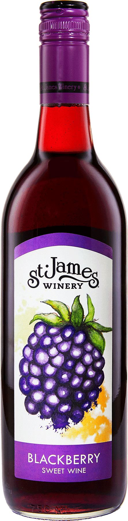 Blackberry Wine - St. James Winery