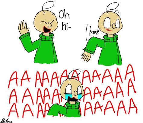 Baldi's Basics Comic - Baldi Arm Animation | Baldi's Basics Amino