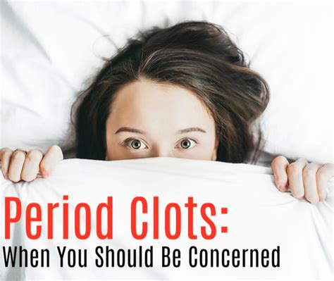 Period Clots: When You Should Be Concerned | HealthProAdvice